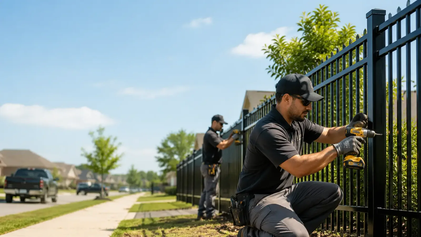 Metal Fence Installation in Vanleer, TN